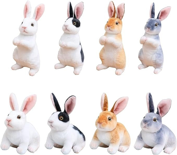 Zoeurva nejrealističtější plyšový králíček 🐰 – roztomilý, měkký a uklidňující společník pro klidný spánek, nejlepší dárek pro miminko