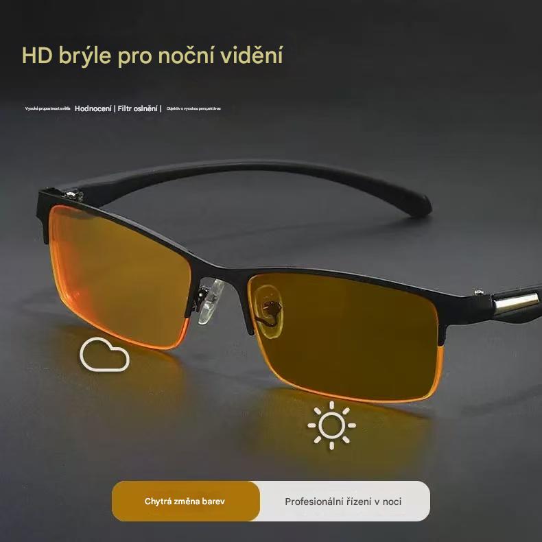 [🎉 Exkluzivně pro členy ]Tyto HD brýle pro noční vidění vám umožní vidět v noci jako ve dne, ideální pro noční běh a řízení. Přes den je můžete nosit celodenně s ochranou proti UV záření!