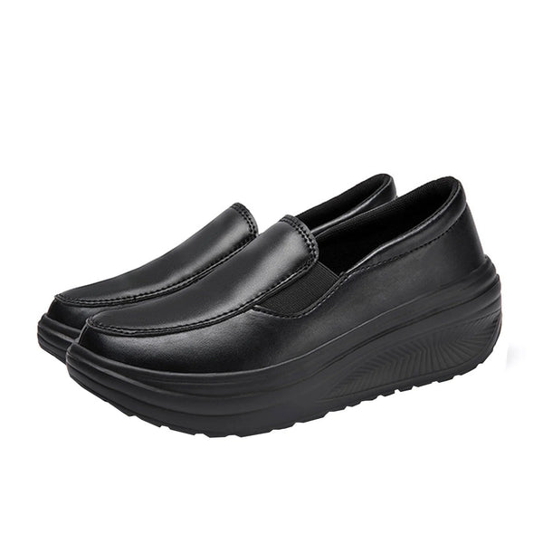 Novinka 2026 – Měkké a pohodlné, ideální pro volný čas 👟 Dámské slip-on platformové boty