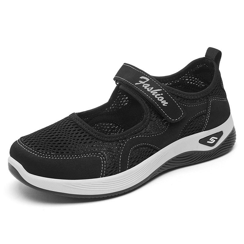 [🎉Exkluzivní nabídka pro členy] 👟 Ortopedická obuv se vzduchovým polštářem – nízký střih, zapínání na suchý zip, lehký a prodyšný síťovaný svršek pro seniory | Pohodlná, stabilní a bezbolestná chůze po celý den