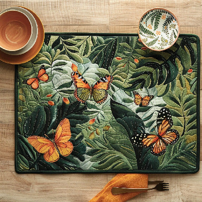 [🎉 Exkluzivně pro členy ]Velikonoční radost – Potištěná a prošívaná prostírka 🐰🌸