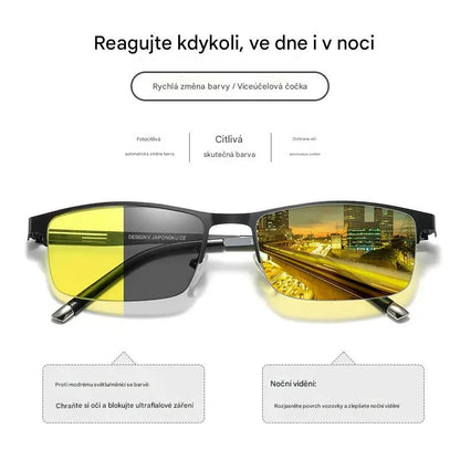 [🎉 Exkluzivně pro členy ]Tyto HD brýle pro noční vidění vám umožní vidět v noci jako ve dne, ideální pro noční běh a řízení. Přes den je můžete nosit celodenně s ochranou proti UV záření!