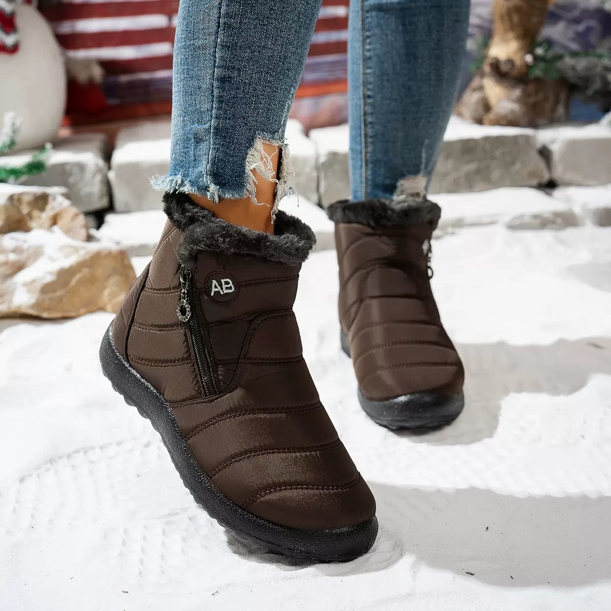 Měkké a pohodlné autentické zimní ortopedické boty unisex (podpora klenby)🔥Druhý pár za poloviční cenu