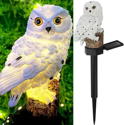 [🎉 Exkluzivně pro členy ]Solární zahradní osvětlení pro trávník 🌿 | Venkovní solární chodníková světla s krytím IP65, tvar sovy 🦉✨