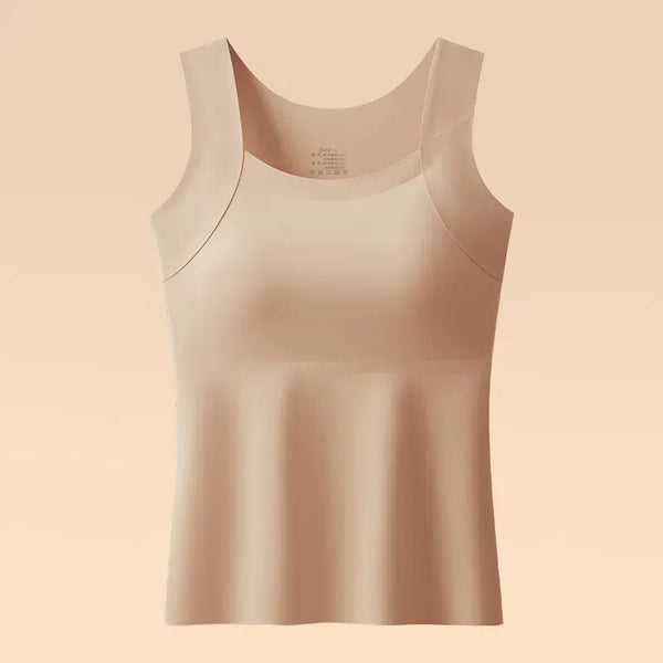 ✨ Dámský zeštíhlující top bez rukávů s integrovanou podprsenkou – celodenní pohodlí bez podprsenky 👚 (🔥 Pouze omezenou dobu sleva 50 %)