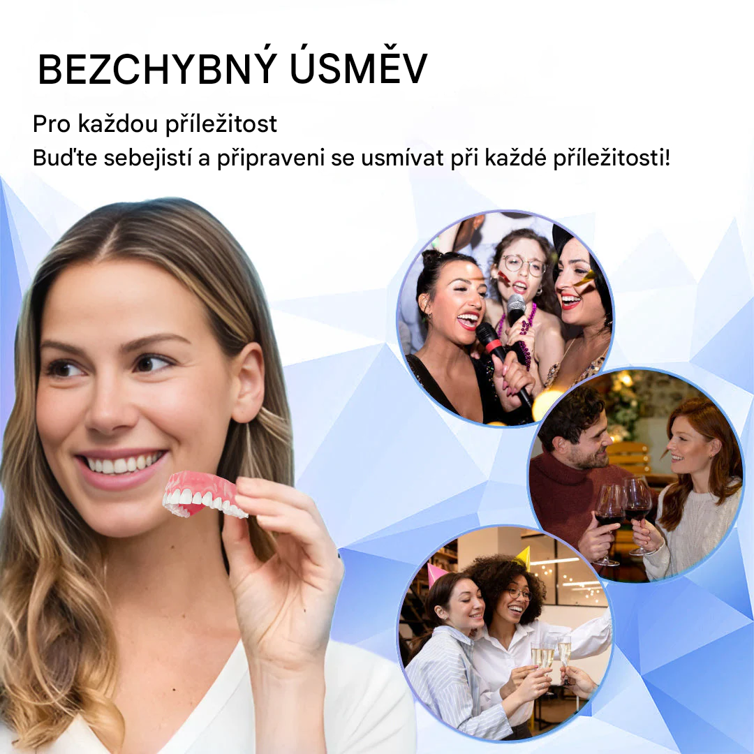 Zubní lékaři důrazně doporučují – keramické zubní náhrady pro seniory 🦷 druhý pár za poloviční cenu 🔥 doporučujeme koupit dva páry do zásoby 🎁