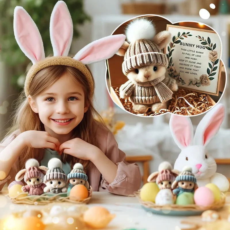 [🎉 Exkluzivně pro členy ]🔥49% SLEVA - 🐇 Ručně vyrobený mini zajíček, roztomilý velikonoční dárek