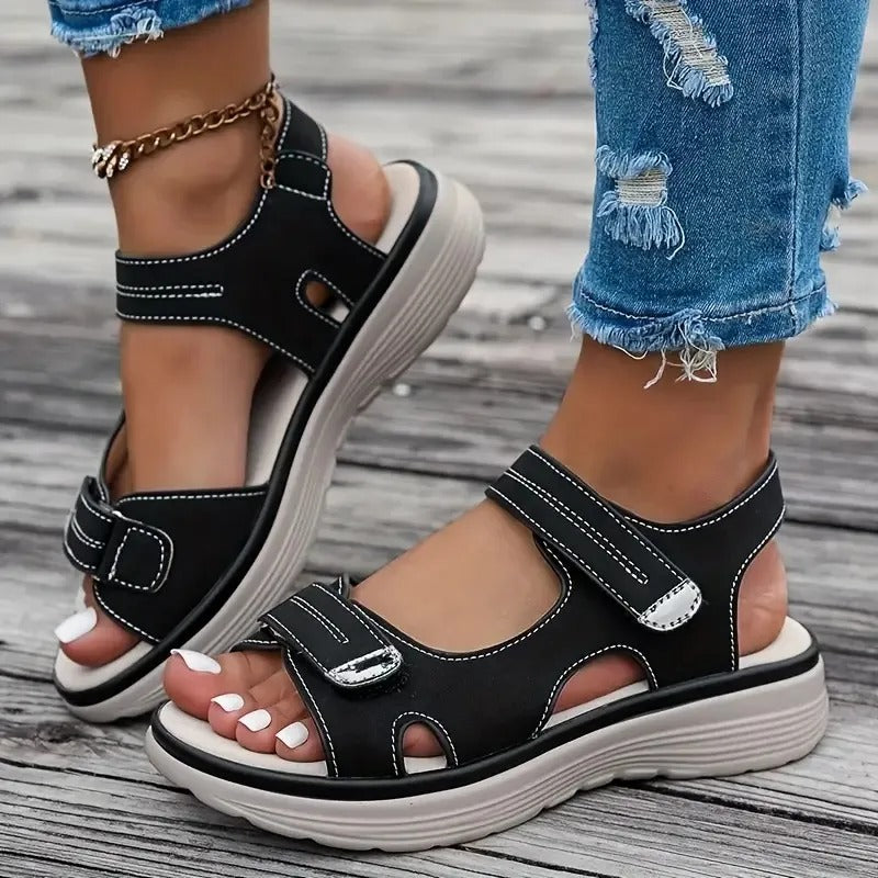 [🎁Dnes za poloviční cenu - nenechte si to ujít] Ergonomicky tvarované ortopedické sandály - bezbolestná chůze👞Zajišťují pohodlnější chůzi