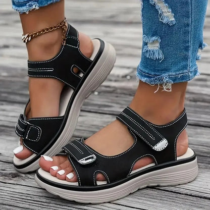 [🎁Dnes za poloviční cenu - nenechte si to ujít] Ergonomicky tvarované ortopedické sandály - bezbolestná chůze👞Zajišťují pohodlnější chůzi