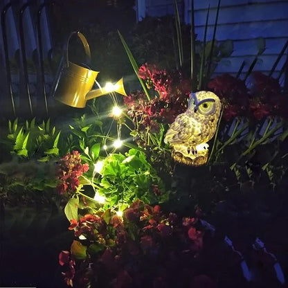[🎉 Exkluzivně pro členy ]Solární zahradní osvětlení pro trávník 🌿 | Venkovní solární chodníková světla s krytím IP65, tvar sovy 🦉✨