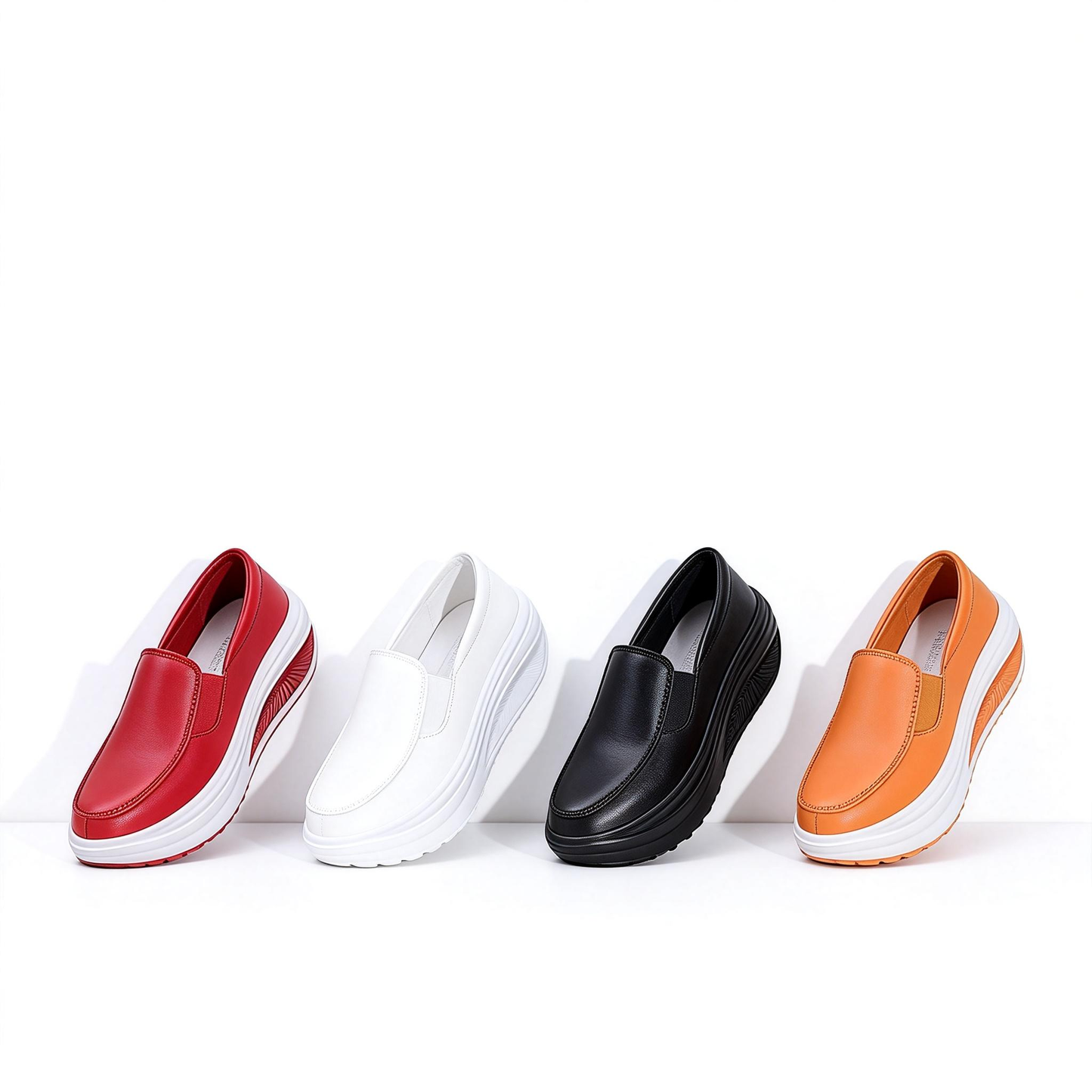Novinka 2026 – Měkké a pohodlné, ideální pro volný čas 👟 Dámské slip-on platformové boty