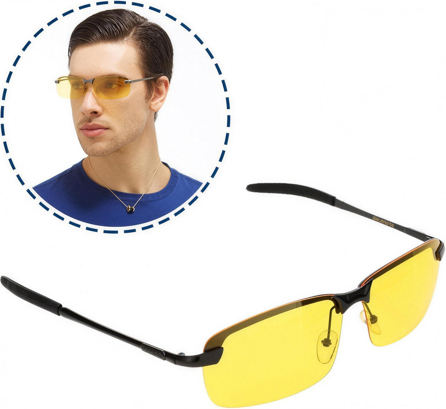 [🎉 Exkluzivně pro členy ]Tyto HD brýle pro noční vidění vám umožní vidět v noci jako ve dne, ideální pro noční běh a řízení. Přes den je můžete nosit celodenně s ochranou proti UV záření!